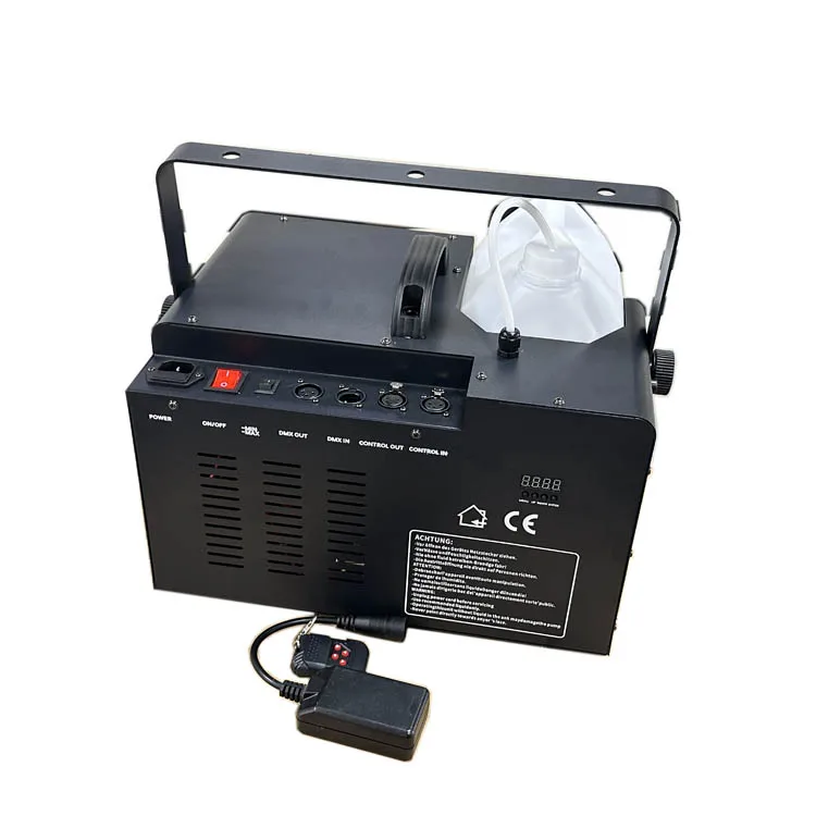 New 1500W DMX512 Wireless Remote Control Moving Head Artificial Snow Machine For Party Disco