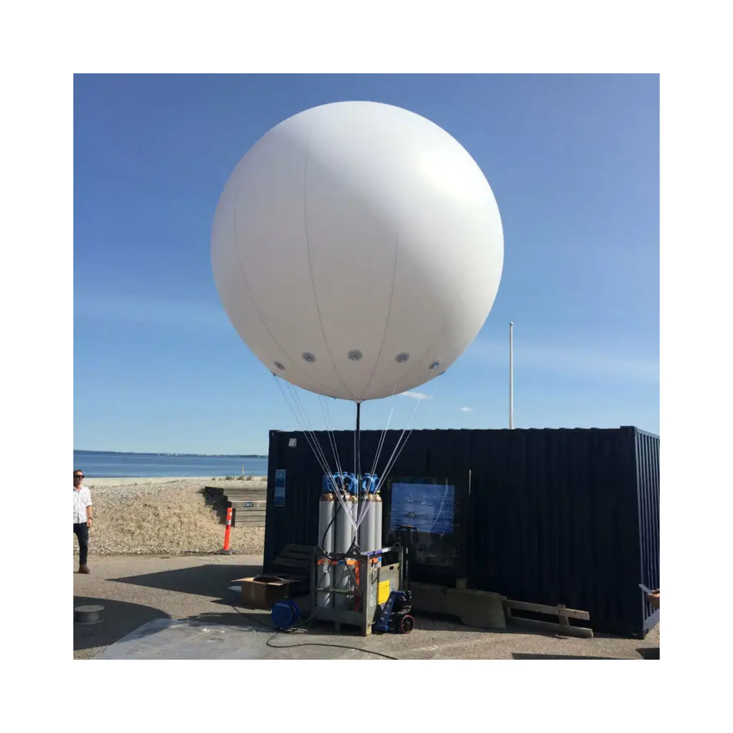 Custom Logo Advertising Commercial PVC Helium Hot Air Balloon Giant Large Inflatable Helium Balloons