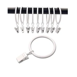curtain rod without drill ring clips iron beads shower curtain hooks shower curtains