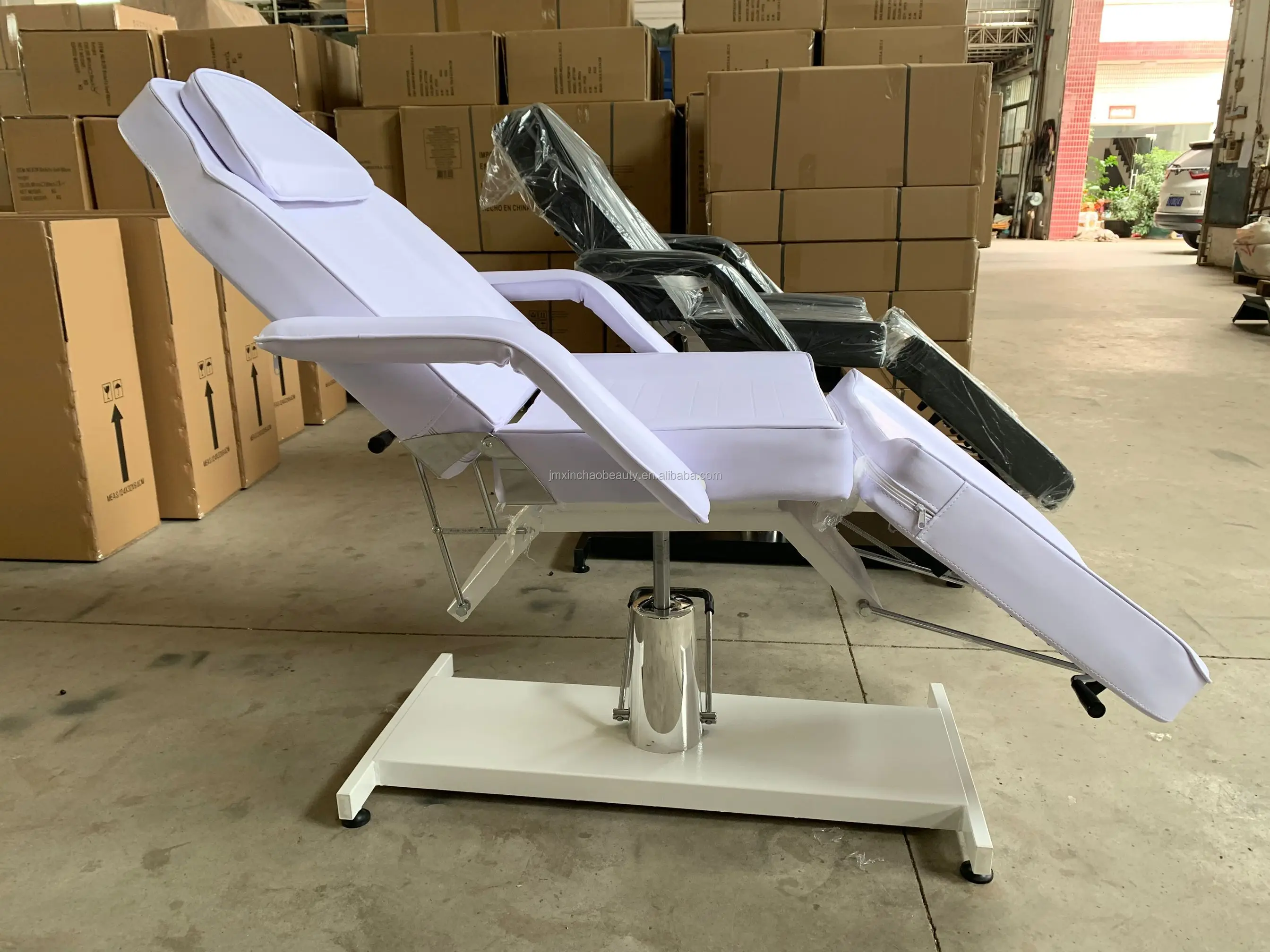 Massage Table Facial Bed Beauty Furniture /hydraulic black facial bed/hydraulic beauty bed spa table tattoo