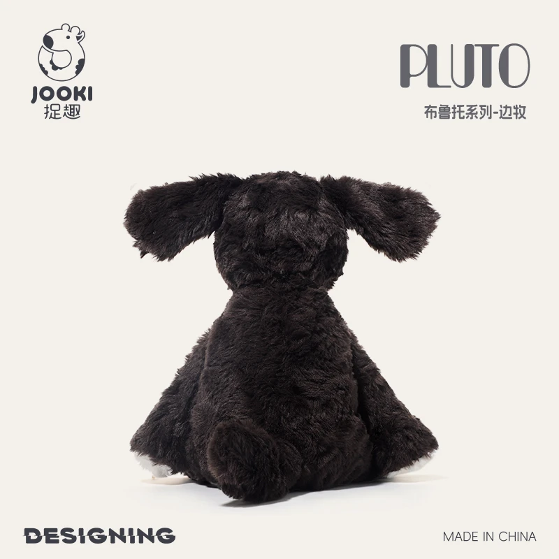 Custom Plush Dog Stuffed Animal Toys Border Collie Doll Kids Toy Gift