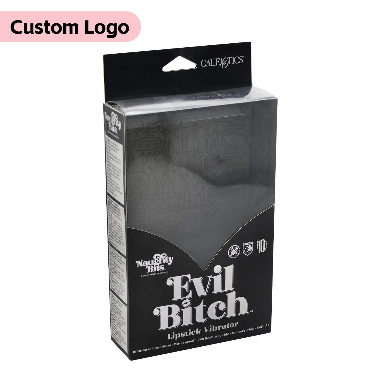Customize Printing Mobile Phone Cable Wall Charger Car Charger Packaging Box with clear Window and Blister Tray
