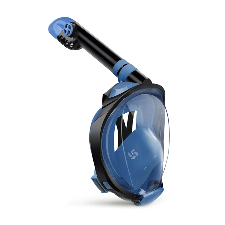 Заводская поставка, маска для подводного плавания на все лицо, легкое дыхание, маска для подводного плавания на все лицо, маска для подводного плавания на все лицо для детей и взрослых