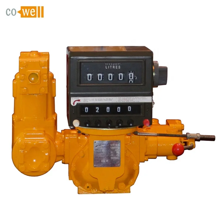 cowell liquid control bulk flow meter positive displacement flowmeter