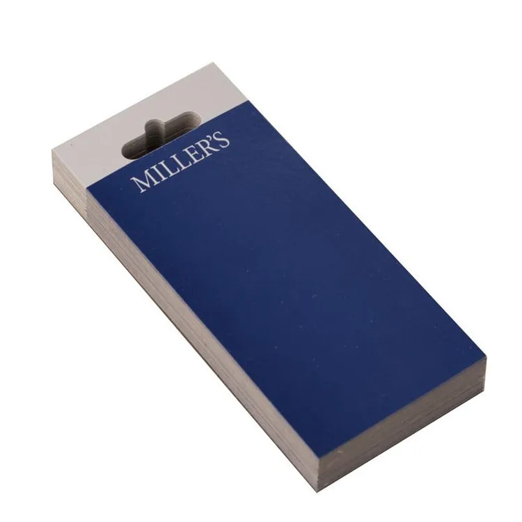 Custom  bag topper and cardboard  header card