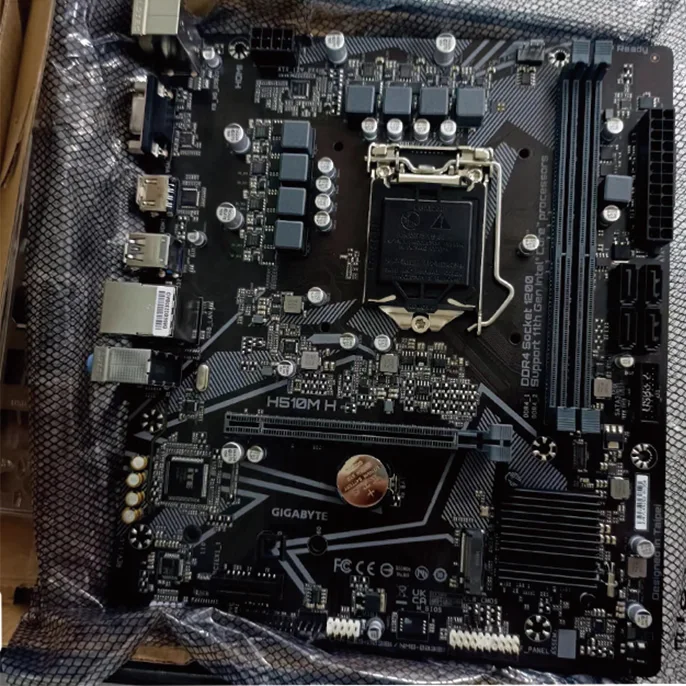 H510M H Gaming motherboard computer H510 Chips Gigabyte H510M S2 pc motherboard Supports core i3 i5 i7 i9 processor
