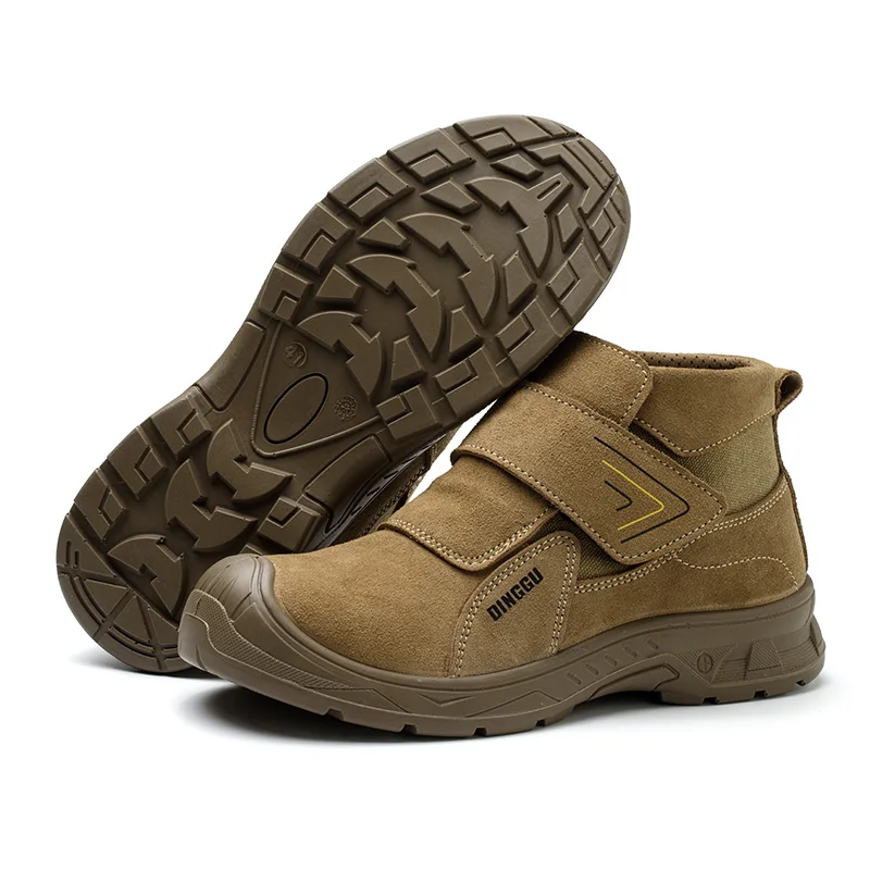 Welder safety boots European standard steel toe safety boots for construction sites shoes
