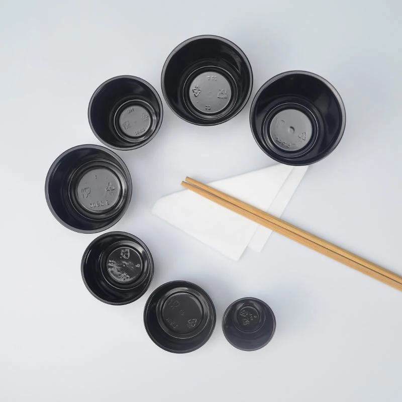 1oz 1.5oz 2oz 3.25oz 4oz 5oz Clear Disposable Takeaway Mini PP Plastic Sauce Cups With Lids