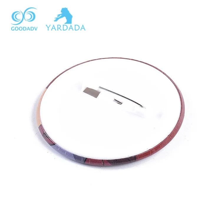 GOODADV pin button badge tin metal badge with safety pin