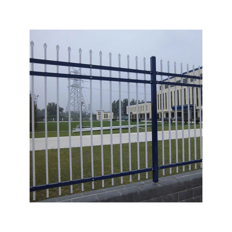 Galvanizing Factory Zinc Steel Fence Garden Villa Area Protection Iron Fence/fence