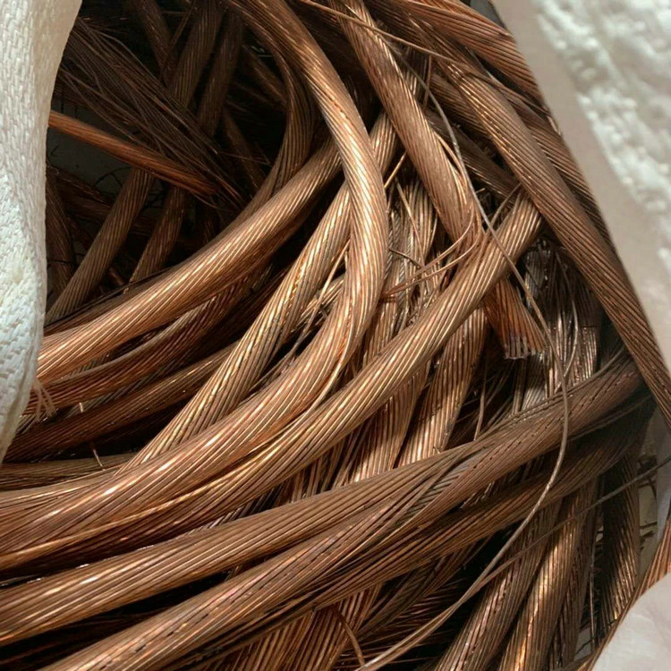High purity industrial metal mill berry copper wire scrap 99.99% bright copper wire