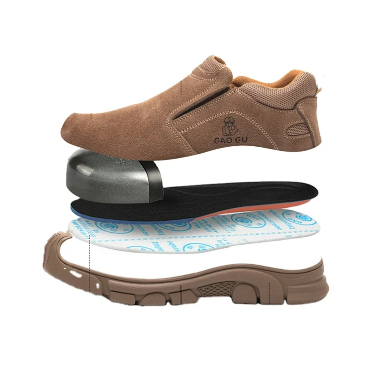 Factory Direct Welding Safety Shoes European Standard Steel Toe Anti-Ironing Safety Boot Welding Safety Shoes