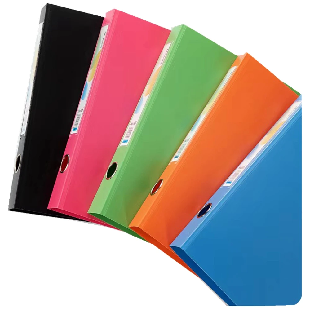 2/3 /4 rings plastic binder file folder