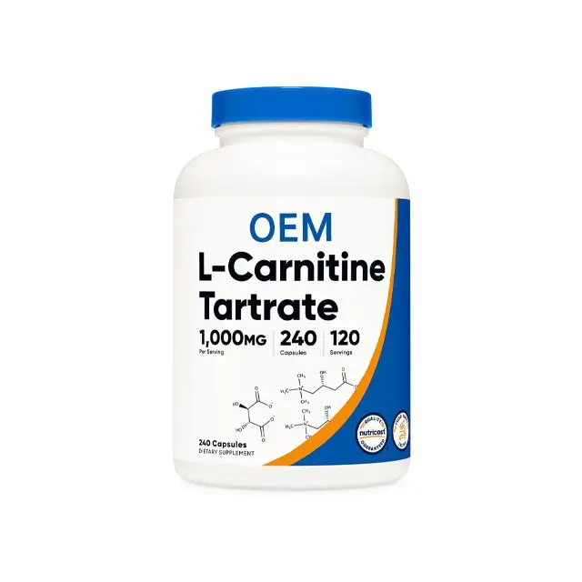 L-Carnitine Tartrate Capsules Premium Formula for Energy and Metabolism Support OEM/ODM