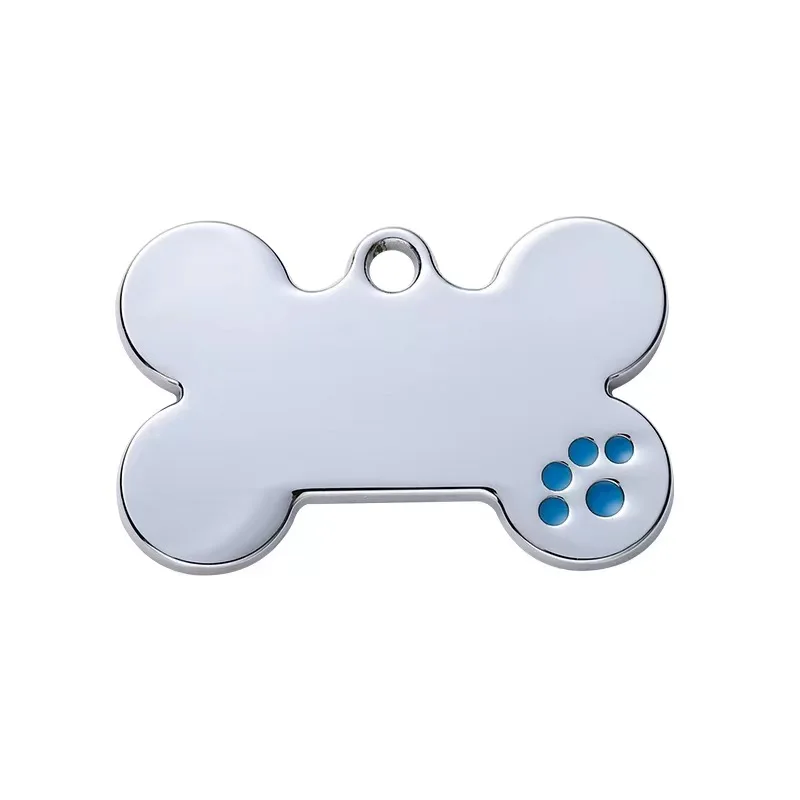 Factory direct custom logo pet metal pvc tag dog cat NFC identity name tags pet accessories