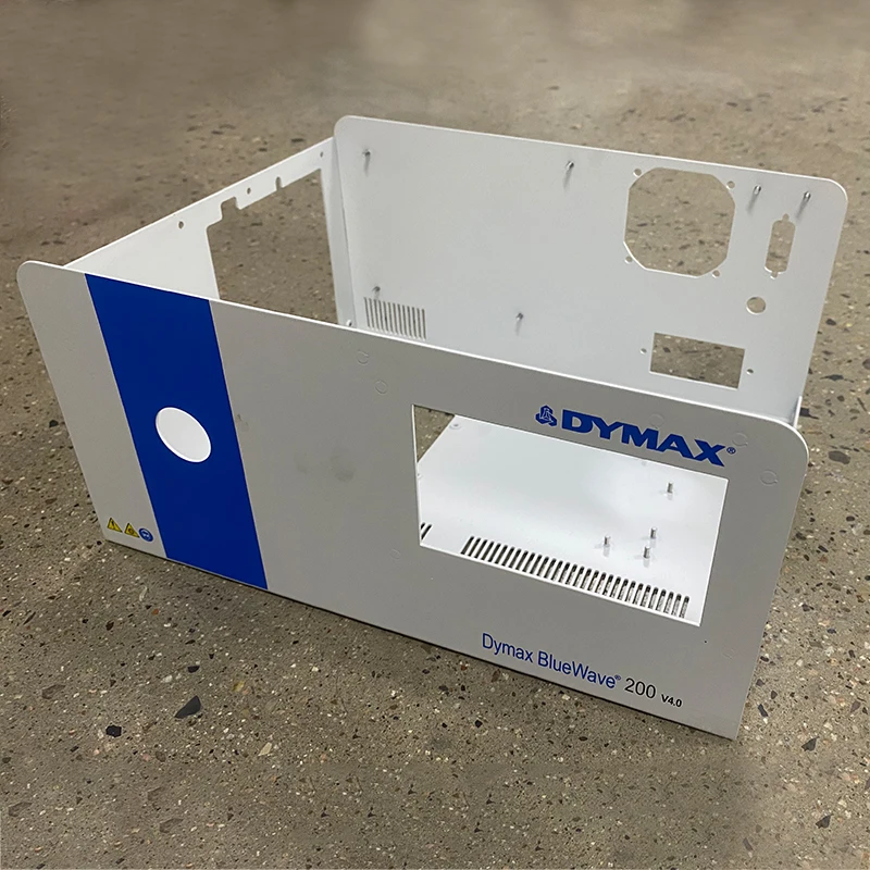 OEM Sheet Metal Enclosure Chassis Case Fabrication Equipment Bending Stamping Aluminum Parts Welding Assembly Services