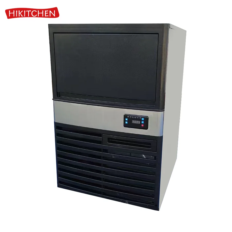 To 500KG Cheap Price Commercial Automatic Cube Commercial Ice Maker Best Sale 40KG Black Electric Plastic Snow Ice Machine R290