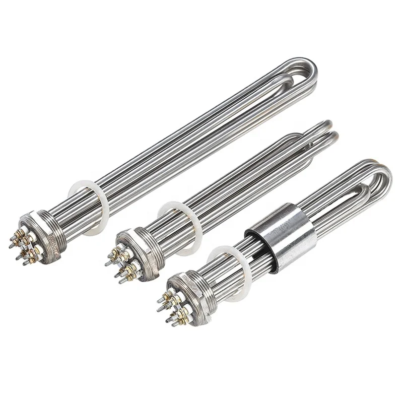 Wholesale Stainless Steel Threaded Heating Pipe Industrial Explosion-proof Flange Rod Boiler Electric Tube
