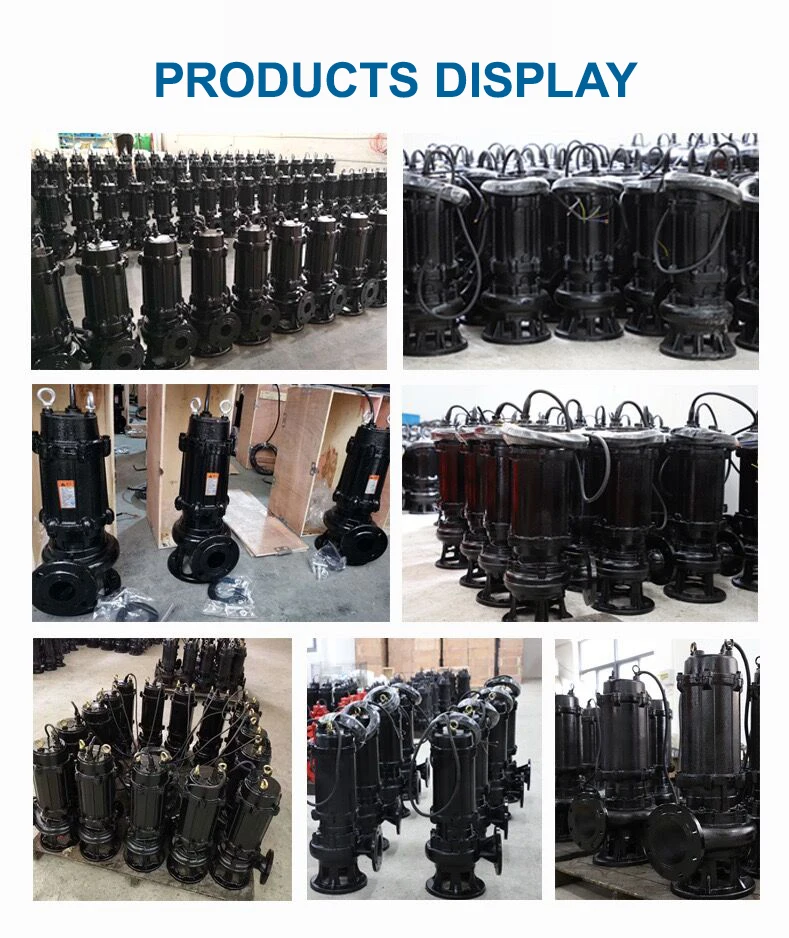 Factory Price 2 Inches 0.75kw 1.5kw High Pressure Water Pump Booster Pump Submersible Sewage Pump
