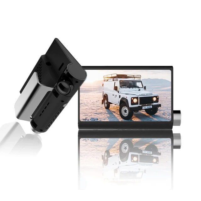 170 degree wide angle full HD 1080p car mini DVR front and rear dual cameras car black box WiFi dash cam 