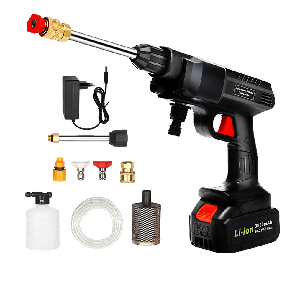 High Power Washer Gun Tools 24V 48V Washer Machine Equipment Electric Portable Pressure Washers For Home Cars