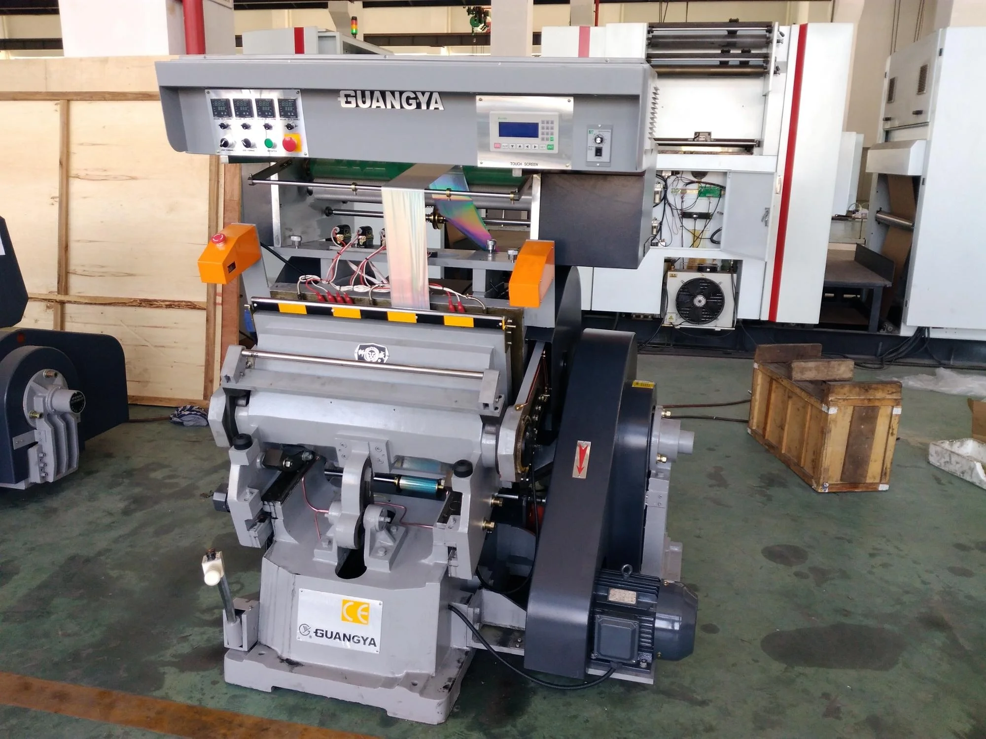 TYMC-203 Gold Foil Hot Stamping Machine