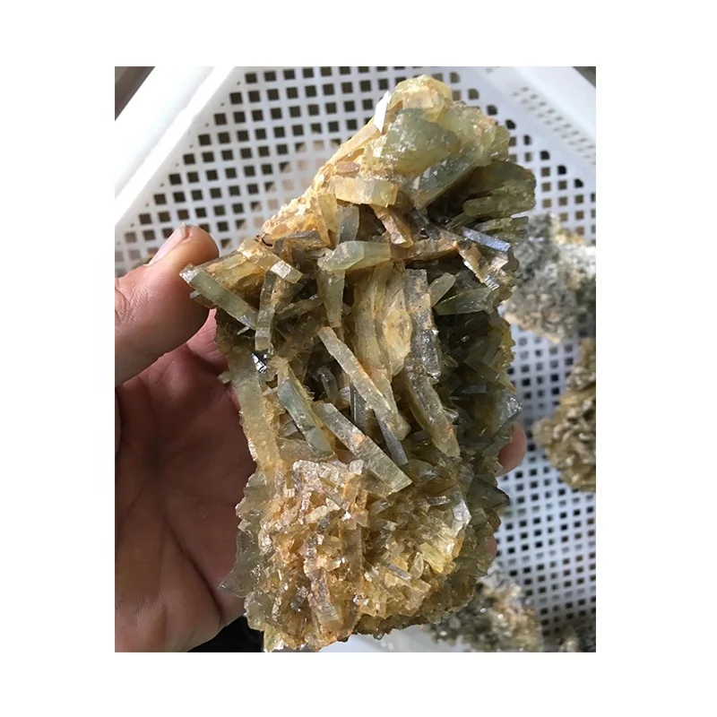 Wholesale Natural Rock Crystal Barite Mineral Specimens Ore  for Decoration