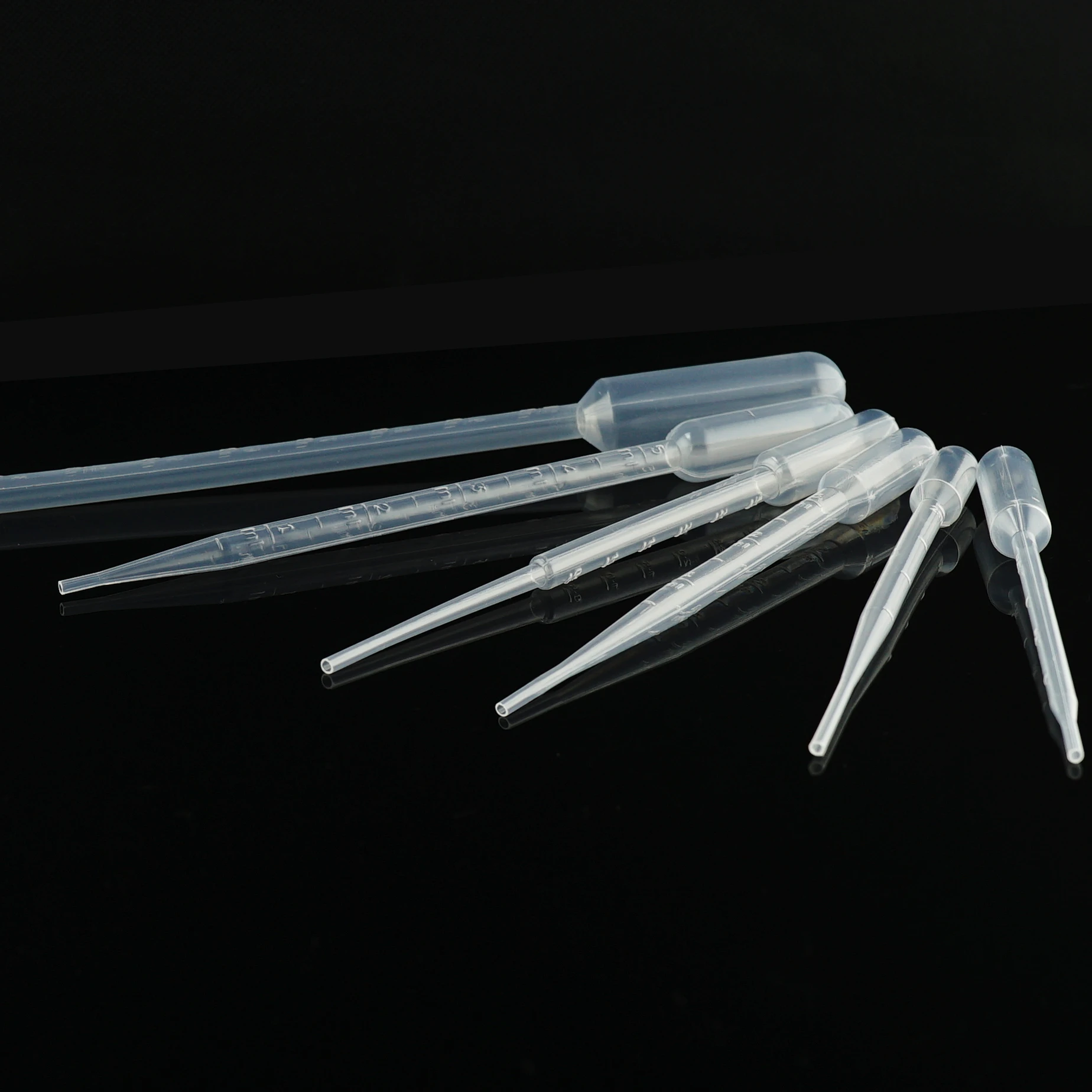 Sterile Plastic 1ml pasteur pipette, bulk package