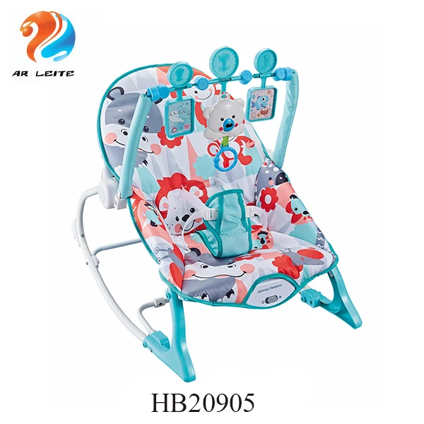 
New cheap plush safety cute infant electric musical sleeping swing chair baby rocking chair baby bouncer with vibration 