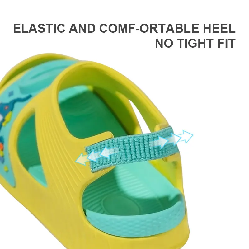 2021 New Arrivals EVA Removable Insole Breathable Girl Toe Closed Shoes EVA Summer Sandals For Children