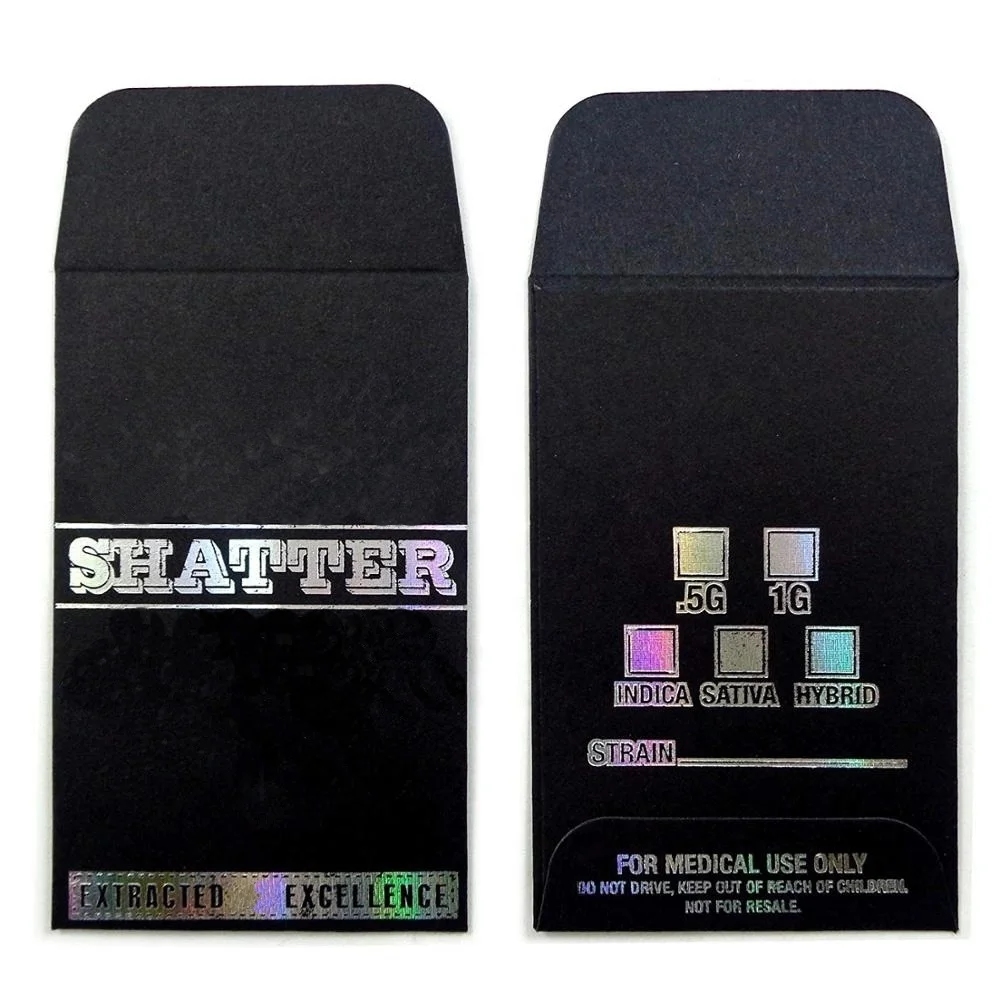 
OEM Золотая фольга подарочная бумага конверт монета разбивает конверты концентрат на заказ Мини конверты 