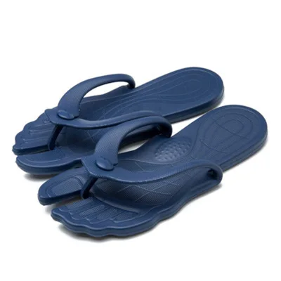 Summer fashion travel folding flip flops indoor and outdoor non-slip breathable swimming beach slippers for men and women