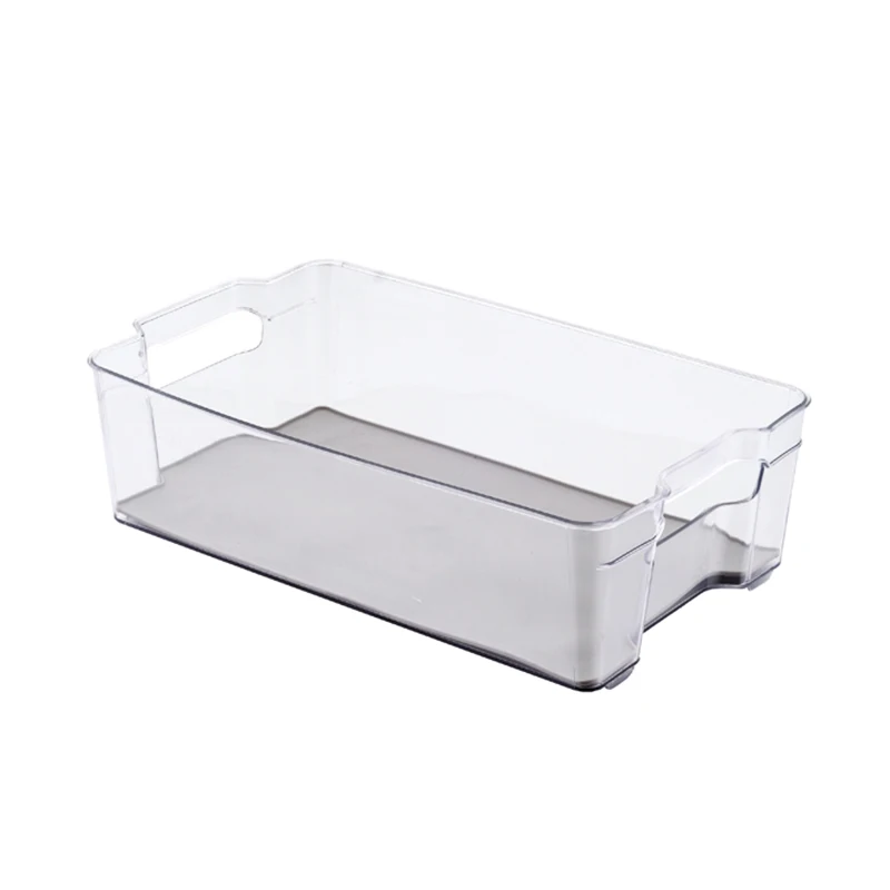 SA-0302M PET Fresh Food Kitchen Freezer Refrigerator Fridge Storage Organizer Non-slip Fridge Bin