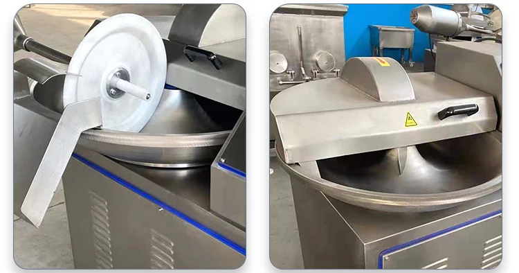 Top Quality Sausage Salad Chopper 200 Liter Heavy Duty Bowl Cutter 20L Stainless Steel Meat And Vegetable