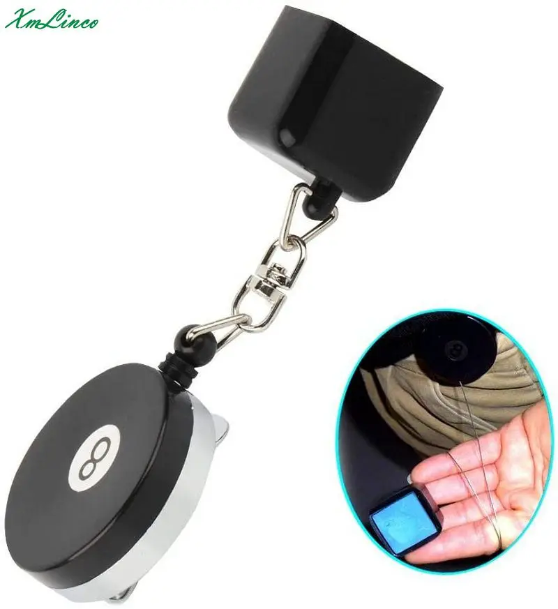 Xmlinco Billiards Pool Cue Chalk Holder Retractable Drawing Belt Clip Snooker Practical Tool