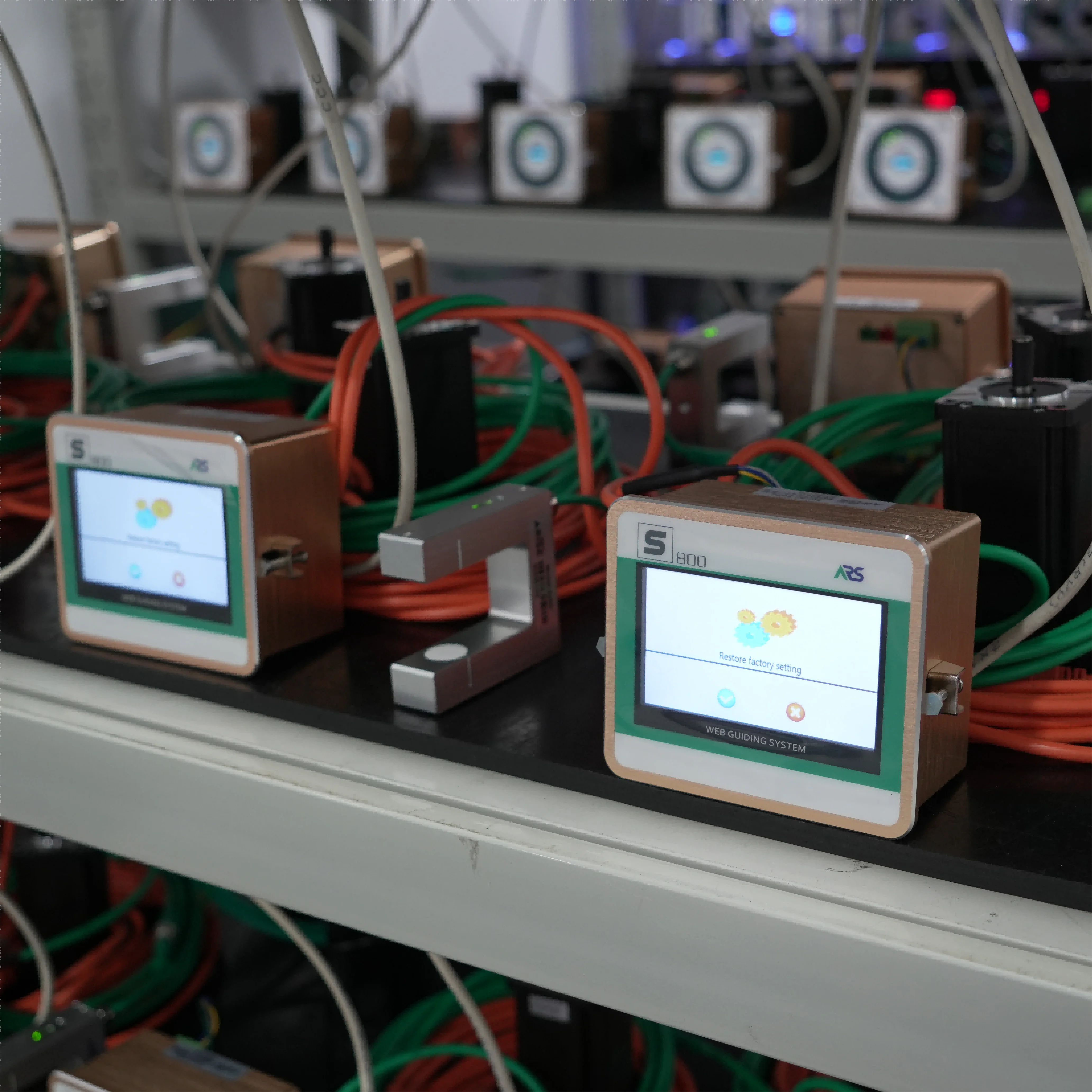 Система управления положением края EPC S800 инфракрасный ультразвуковой датчик направляющая сеть