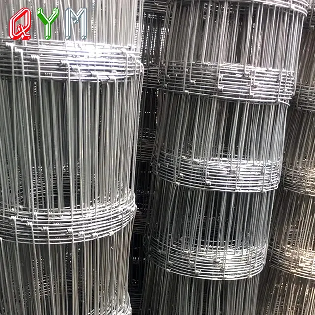 Cattle Fence On Farm Field Fence Farming Galvanized Wire Mesh