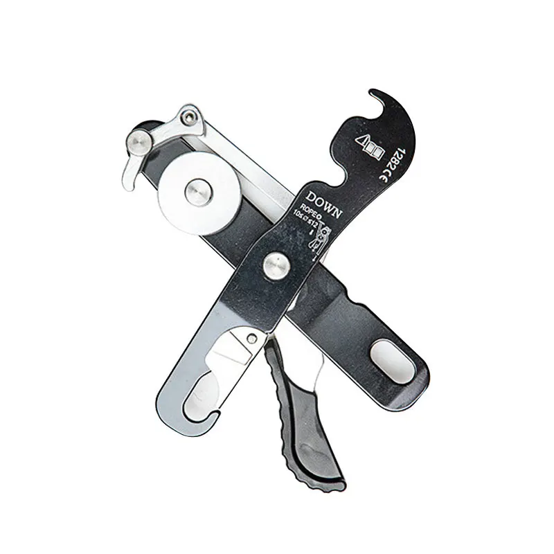 OEN STONE CE Certified Climbing Rope Rappelling Stop Descender