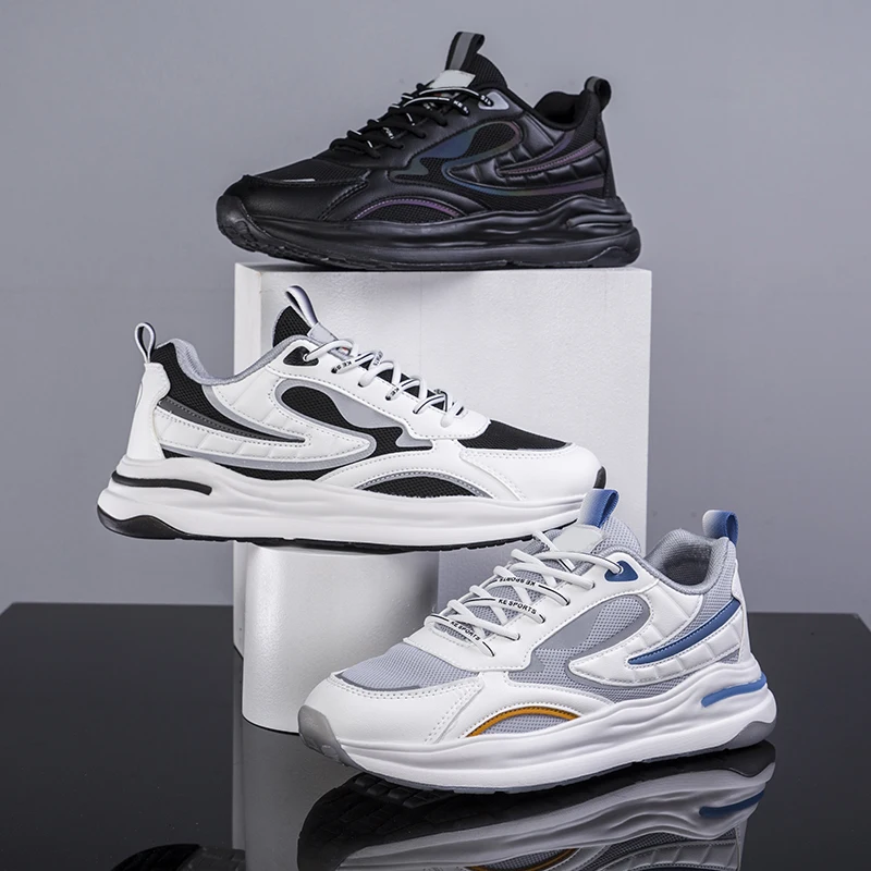 Adit New Trendy Men Fashion Soft Sport Shoes Factory,Name Brand Sneakers Shoes For Men Knit Sneakers Casual Shoes