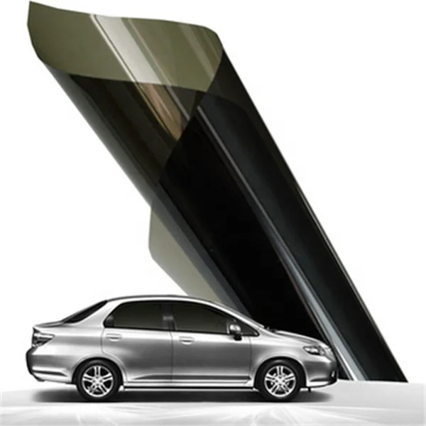 Light black VLT 50% color customized automotive tint wholesale price 1ply car tint window film