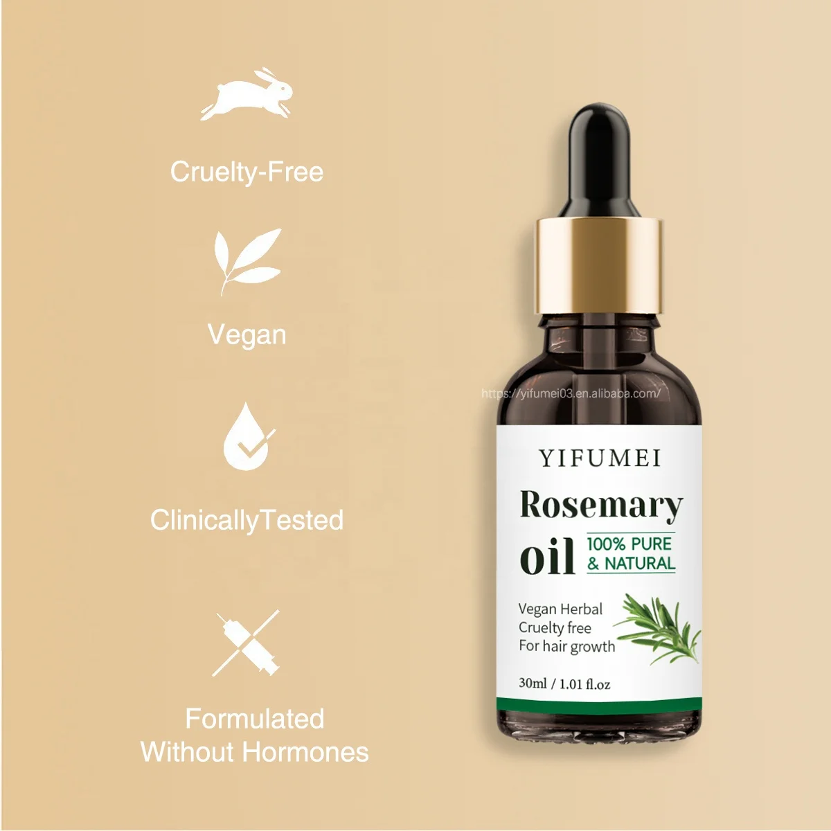Wholesale Organic Rosemary Anti Hair Loss Fall And Hair Regrowth Growth Treatment Oils