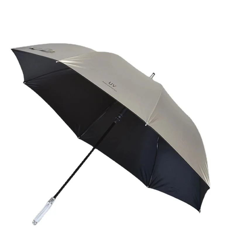 Auto Open umbrella Silver golf umbrella 2023 popular market umbrellas for the rain waterproof