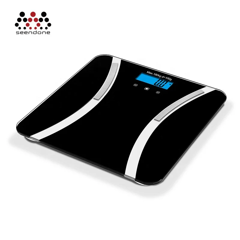 Ce Rohs 180Kg Human Body Weight And Fat Analysis Measuring Weighing Scale For People