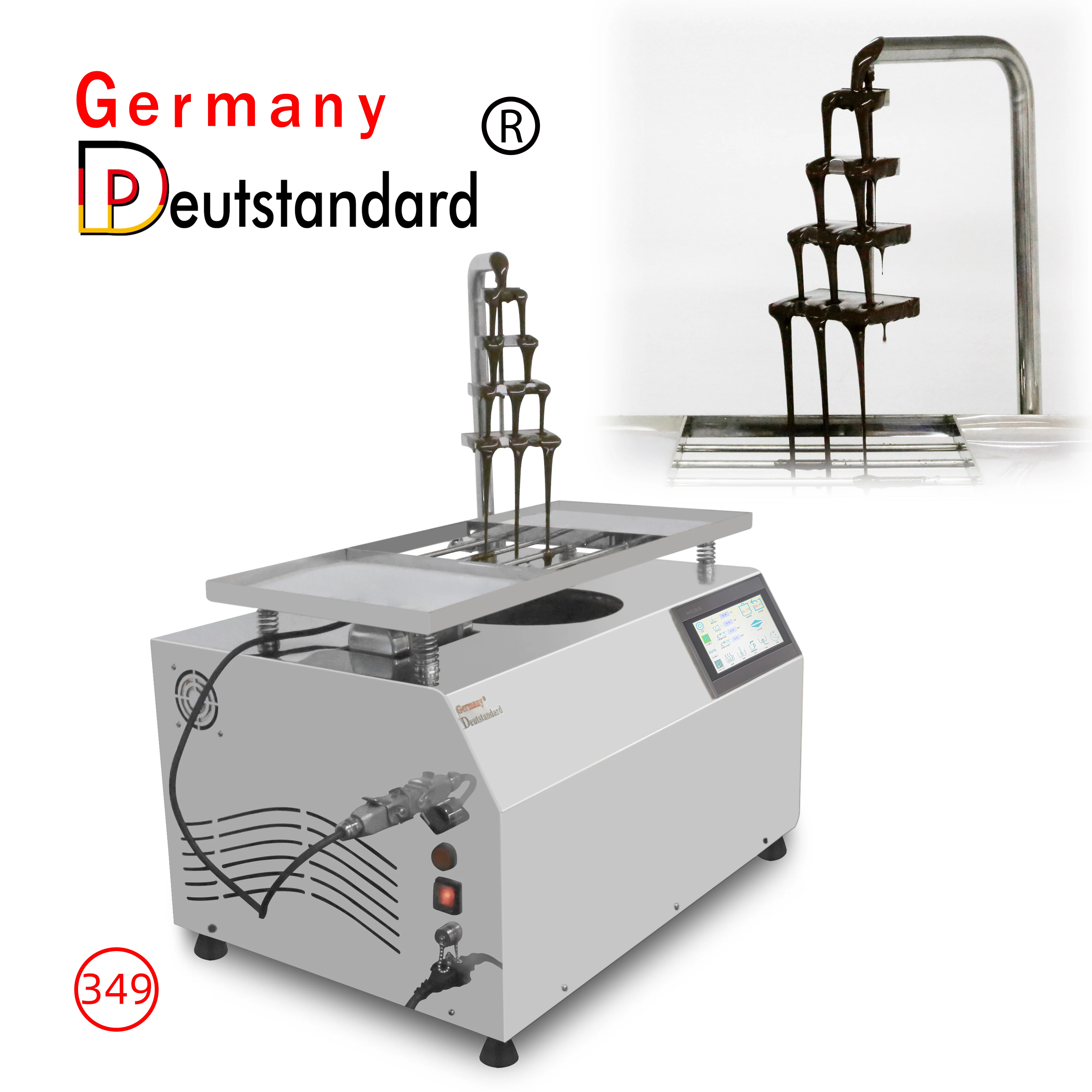 Automatic chocolate dispenser tempering machine Catering chocolate dispenser tap hot chocolate dispenser maker