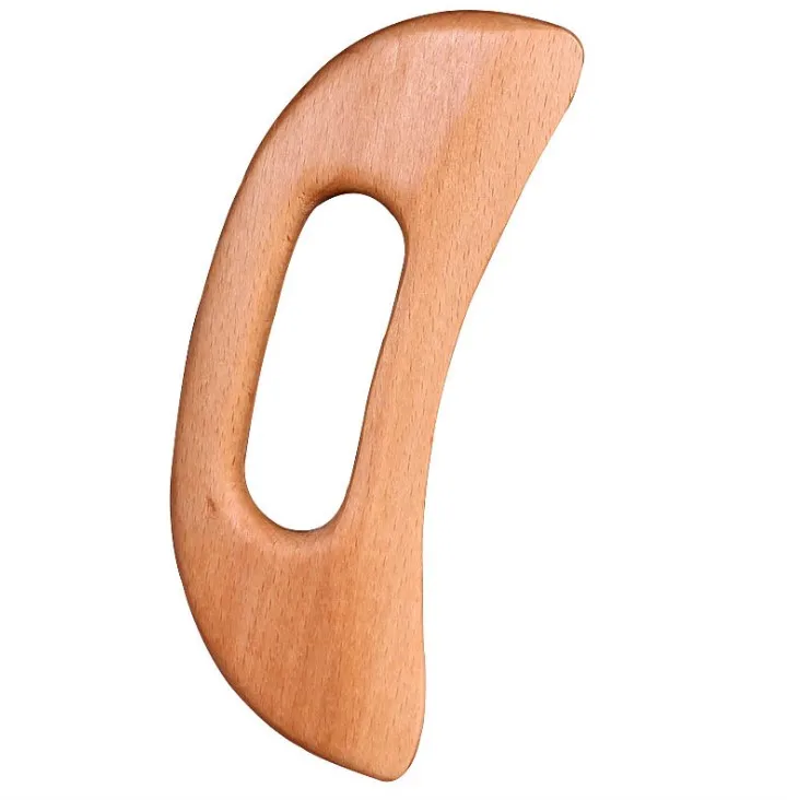 High Quality Wood  Aventurine Guasha Board, Scraping Massage Tool