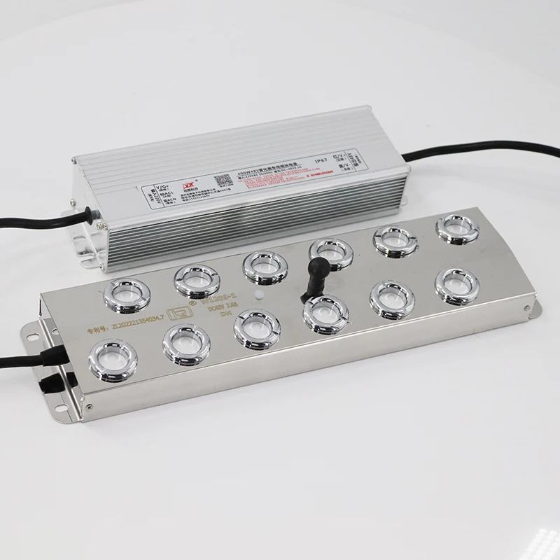 DC48V Ultrasonic Fog Mist Maker Greenhouse Aeromist Hydroponics Humidifier Ultrasonic Fogger To 12 Heads Ultrasonic Atomizer