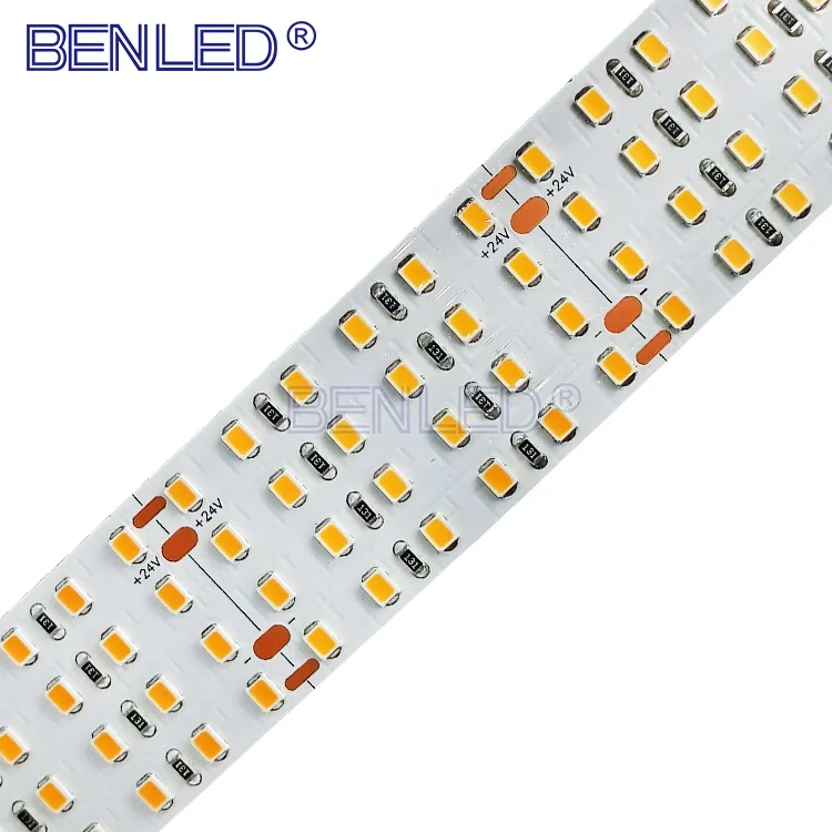 High Brightness 2835 4 rows 480 leds 93 Ra Led Strip Light