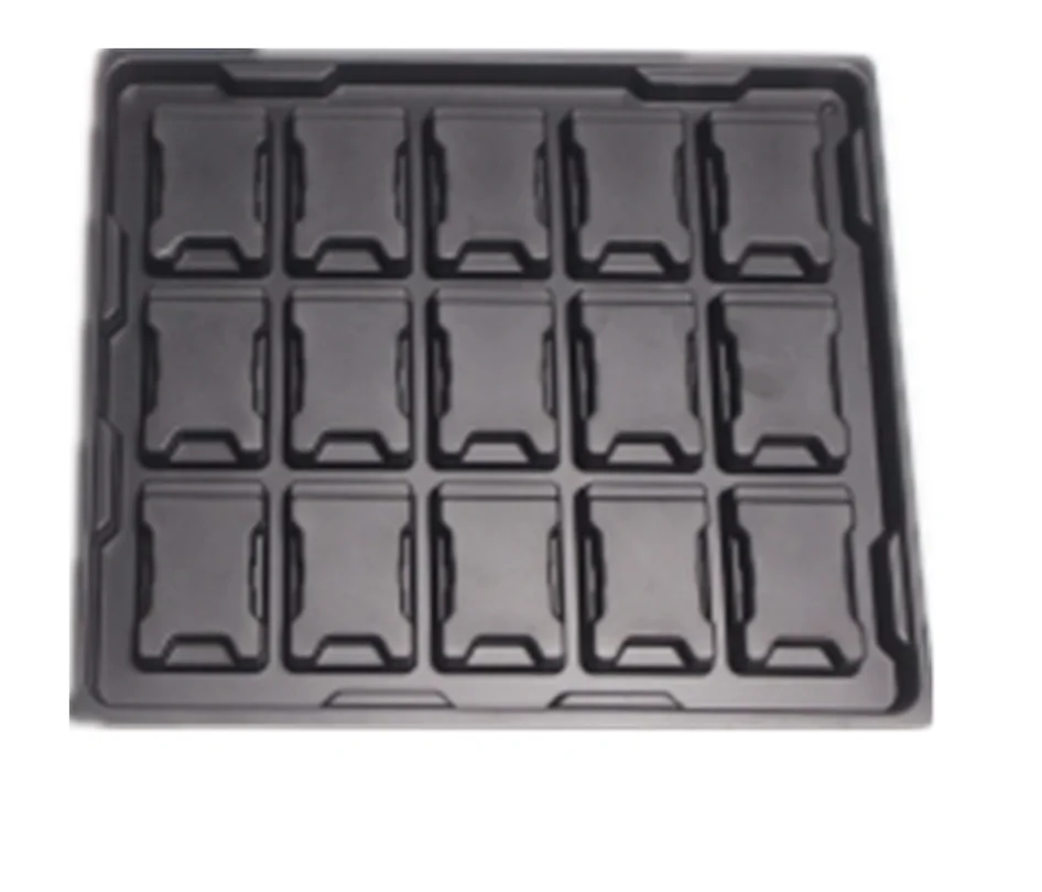 OEM design Chocolate blister tray candy insert tray thermoformed blister packing Food Grade