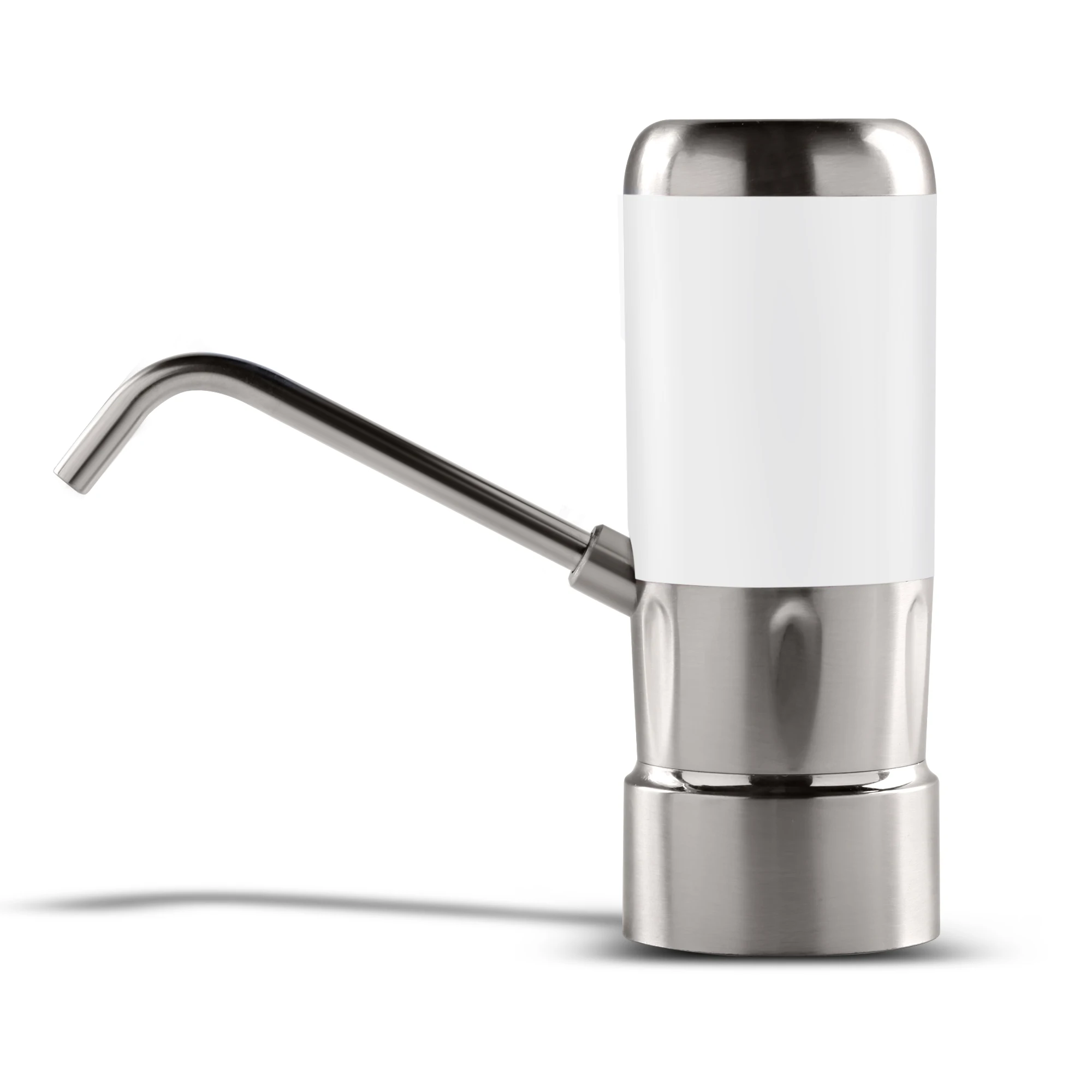 
 Портативный беспроводной диспенсер для воды, пластиковая помпа для питьевой воды, 5 галлонов, с холодной подставкой  