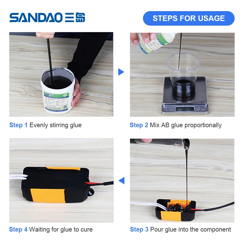 SD6341 epoxy potting compound electronic potting compound silicone compound